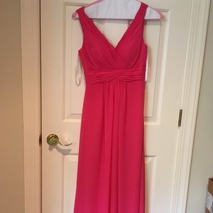 Watermelon Pink Formal Dress